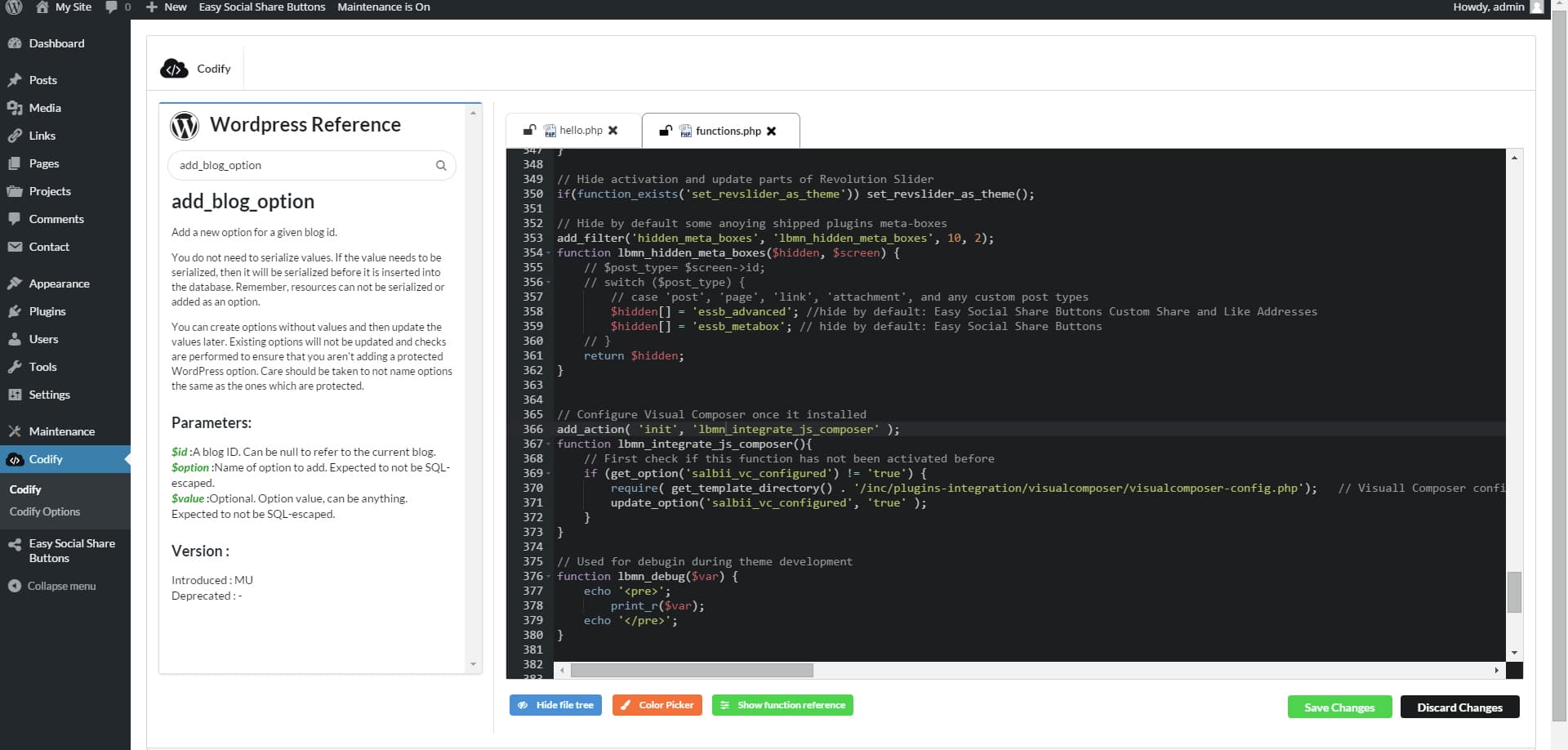 Codify - WordPress IDE